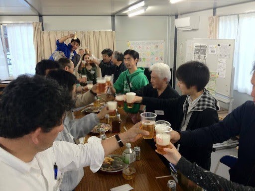 『一緒にごはん！プロジェクト』第一弾　仮設住宅自治会長親睦会